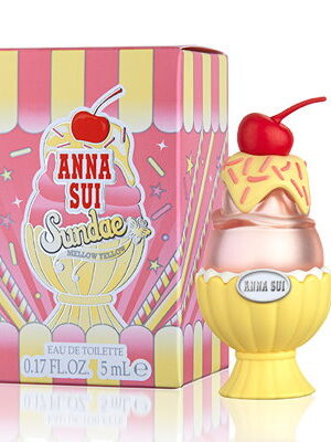 Anna Sui Sundae Mellow Yellow 果漾聖代淡香水迷你瓶-樂夏百香